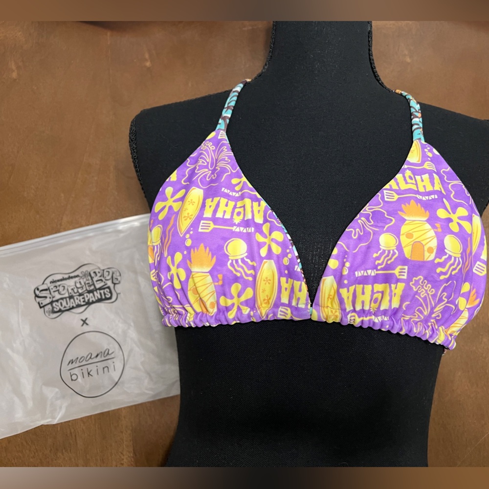 Moana Bikini x SpongeBob SquarePants, Get Spongey Set - Medium NWT - Picture 6 of 8